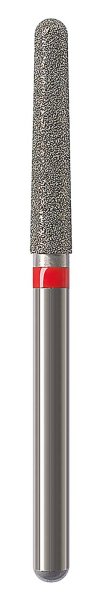 Diamanten 850 5 Stück rot fein, FG, Figur 199 Konus rund, 10 mm, ISO 018