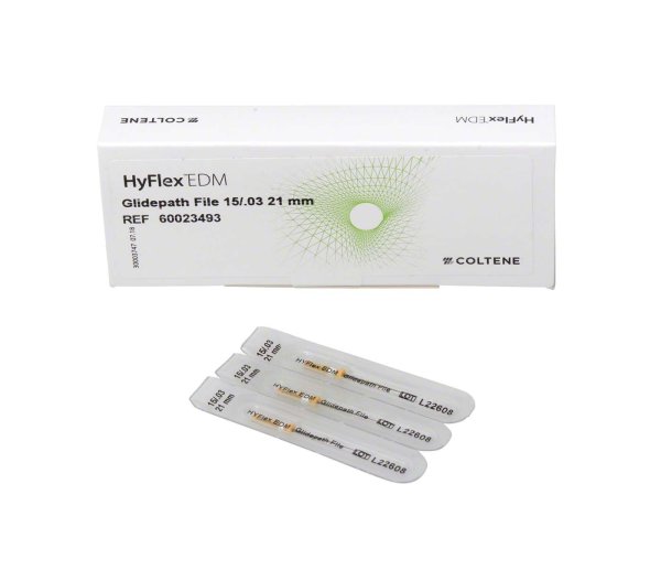 HyFlex™ EDM NiTi-Feilen 3 Glidepath Feilen 21 mm, Taper.03 ISO 015