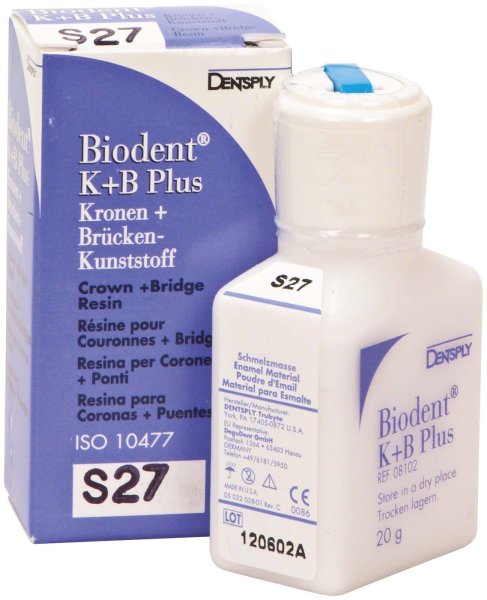 Biodent® K+B Plus Massen 20 g Pulver schmelz 27
