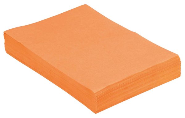 Monoart® Traypapier für Normtrays **Blisterpackung** 250 Stück 18 x 28 cm, orange