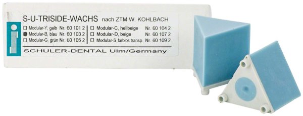S-U-TRISIDE-WACHSE nach Kohlbach **Packung Modular S** 3 St. 60 g, farblos-transparent weich