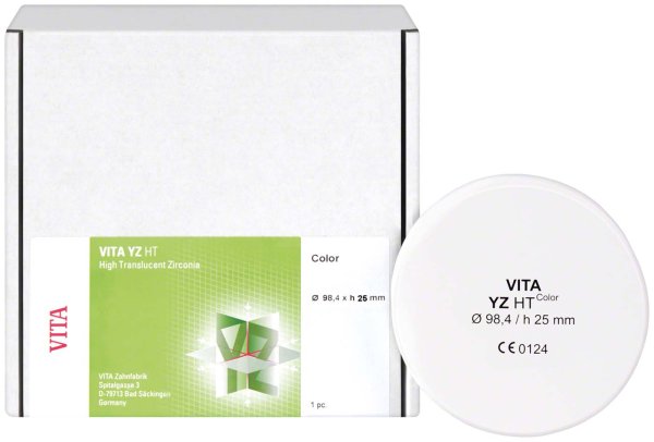 VITA YZ® HT DISC White Ø 98,4 mm, H 25 mm