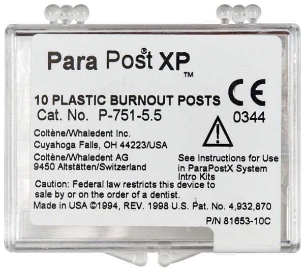 ParaPost® XP™ Ausbrennstifte **Nachfüllpackung** 10 Stück Ø 1,4 mm