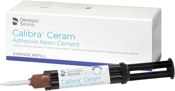 Calibra® Ceram 4,5 g Automix Spritze bleach, 10 Mischkanülen