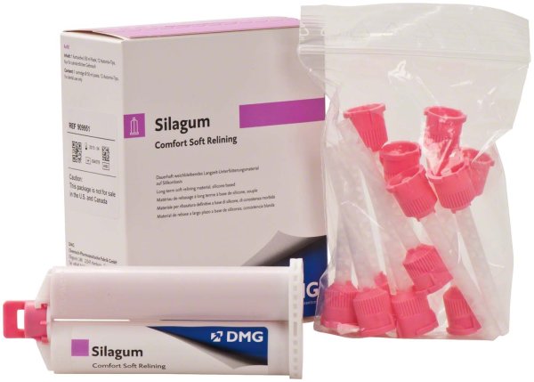Silagum Comfort 50 ml Doppelkartusche, 12 Automix-Tips