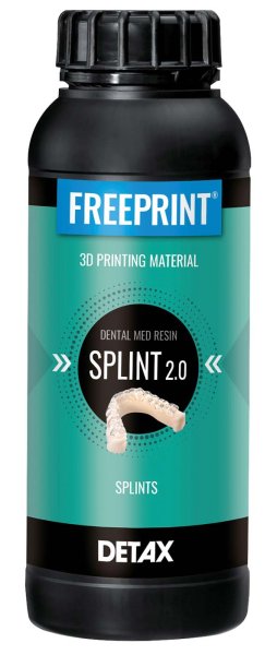 FREEPRINT® splint 2.0 1 kg Kunststoff 385 nm, transparent