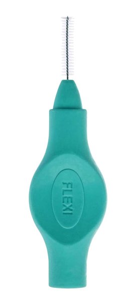FLEXI® Interdentalbürsten PHD 6 Stück turquoise, PHD 0.6 (Ø 0,35 mm), ISO 0