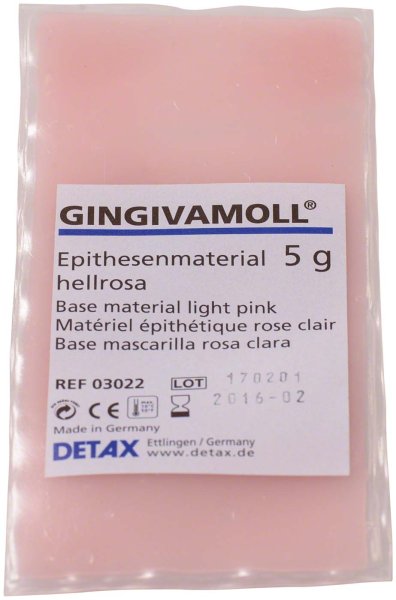 GINGIVAMOLL® 5 g Epithesenmaterial hellrosa