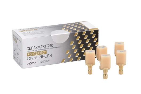 GC CERASMART™ 270 5 Stück Größe 14L, A1 LT, Cerec