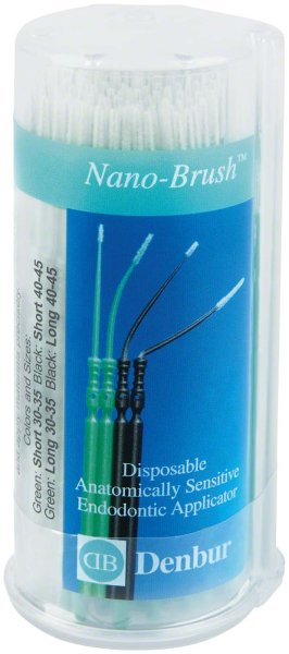 Nano-Brush™ 120 Stück kurz, grün, ISO 030-035