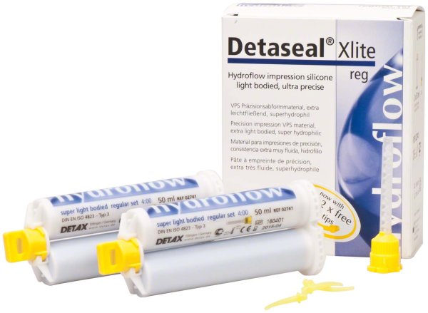 Detaseal® hydroflow Xlite 2 x 50 ml Doppelkartusche regular, Zubehör