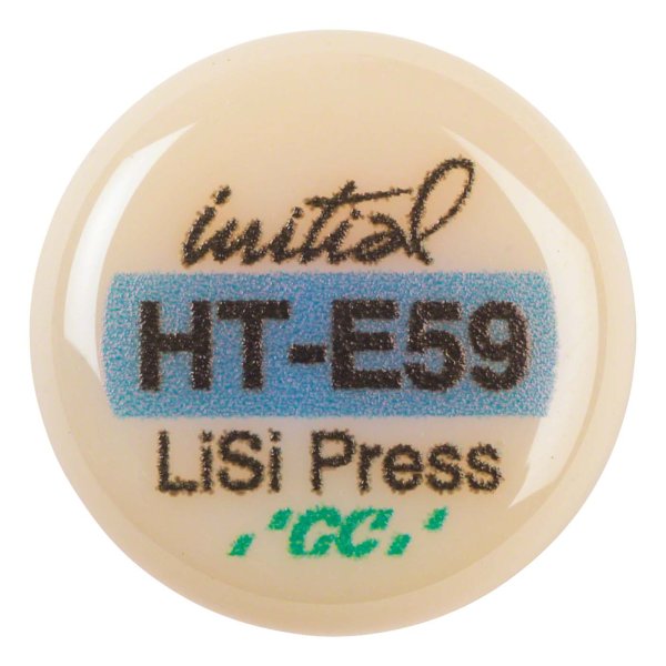 GC Initial™ LiSi Press 5 x 3 g Rohling E59 HT