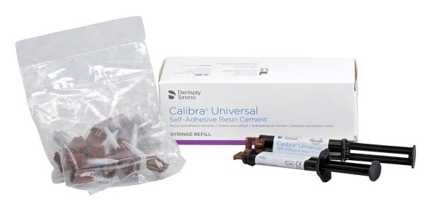 Calibra® Universal 2 x 4,5 g Automix Spritze opak, 20 Mischkanülen