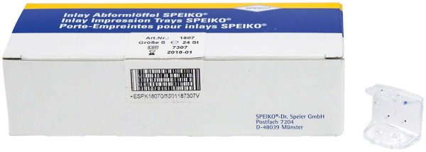 Inlay Abformlöffel SPEIKO® 24 Stück S, 2,4 cm