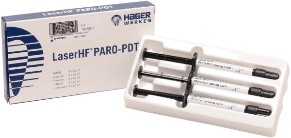 LaserHF® PDT Lösungen 3 x 1,2 ml Spritze