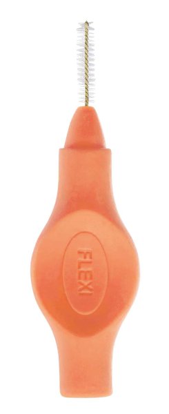 FLEXI® Interdentalbürsten PHD **Value Pack** 25 Stück tangerine, PHD 0.8 (Ø 0,45 mm), ISO 1