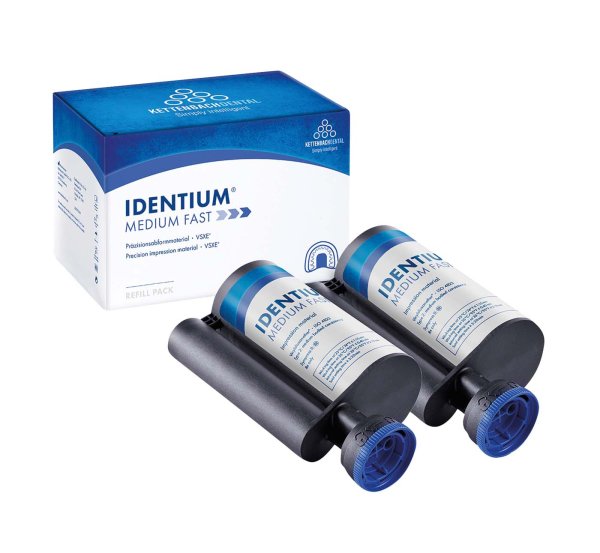Identium® Medium 2 x 380 ml Doppelkartusche Medium Fast