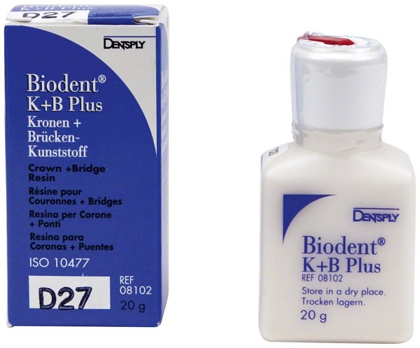 Biodent® K+B Plus Massen 20 g Pulver dentin 27