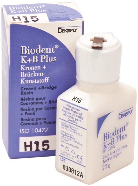 Biodent® K+B Plus Massen 20 g Pulver hals 15