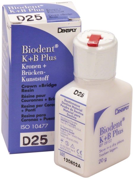 Biodent® K+B Plus Massen 100 g Pulver dentin 25