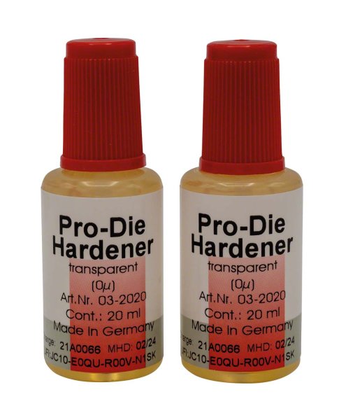 PRO-Die Hardener 2 x 20 ml transparent