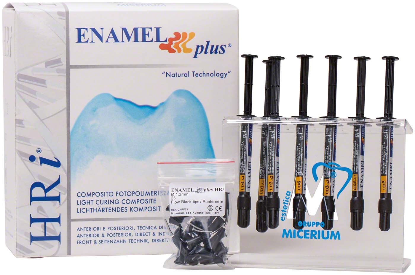 ENAMEL plus HRi® Flow | Composite- lichthärtend, -stumpfaufbau ...