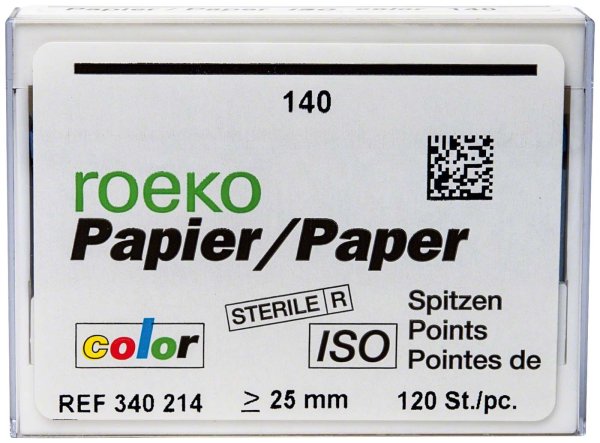 roeko Papier Spitzen Color 120 Stück ISO 140