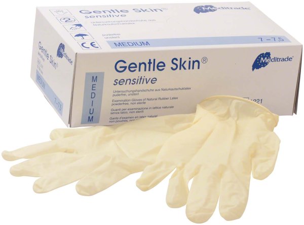 Gentle Skin® sensitive 100 Stück puderfrei, natur, M