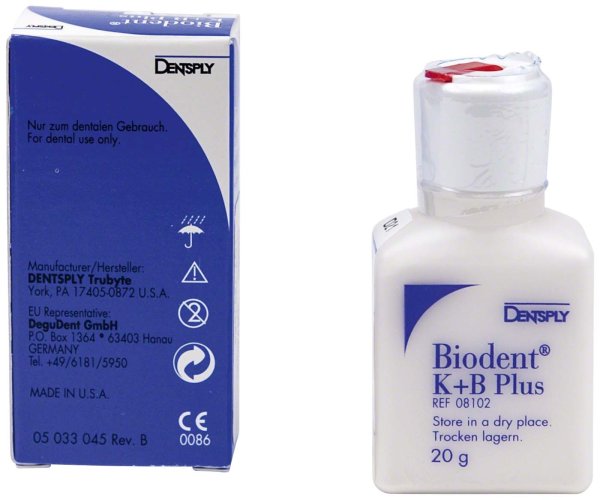 Biodent® K+B Plus Massen 20 g Pulver dentin 21
