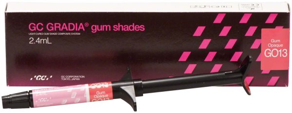 GC GRADIA® gum shades 2,4 ml Paste opaque GO11