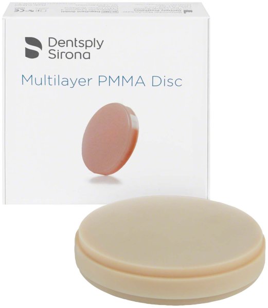 PMMA Disk Ø 98 mm H 20 mm, A2, Multilayer