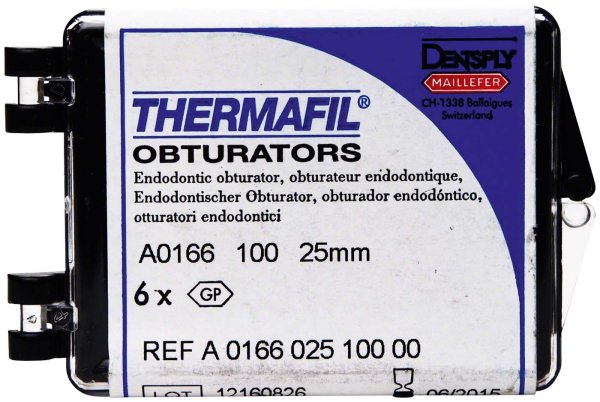 THERMAFIL® Obturatoren 6 Stück ISO 100