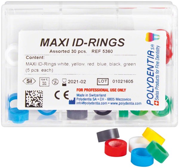 ID Ringe 30 Stück Maxi sortiert