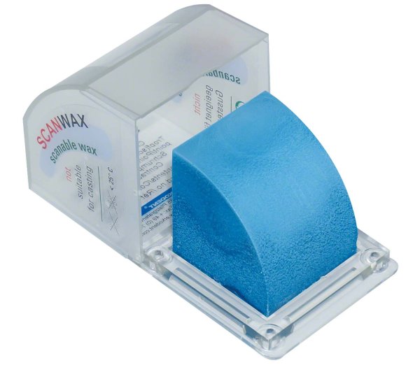 SCANWAX 50 g Scanwachs blau für Sirona