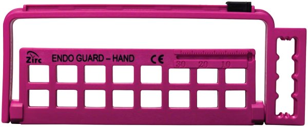 Endo Guard neonpink, 13,7 x 1 x 5,6 cm, für 16 Handinstrumente