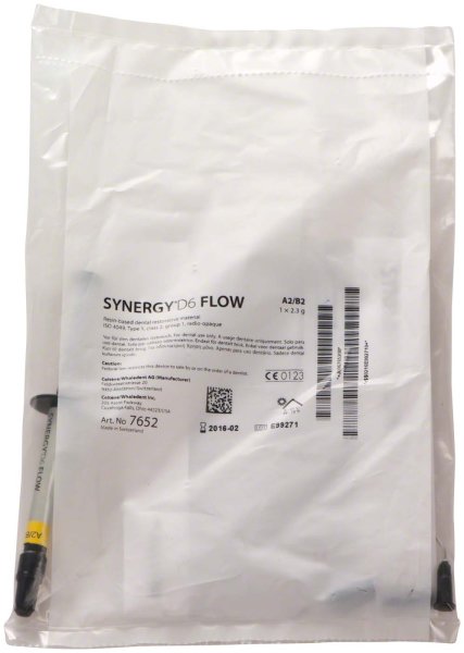 SYNERGY® D6 Flow 2,3 g dentin A2/B2