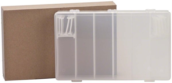 VersaBox™ Box mit 6 Trennwänden, 6 Fächern (45 x 160 mm)