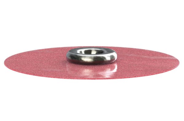 Jiffy™ Spin Shaping and Finishing Disks 75 Disks mittel rot, 14 mm