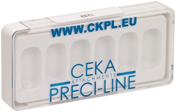 PRECI-CLIX-Matrize 6 Stück weiß, Ø 3,55 mm, reduzierte Retention