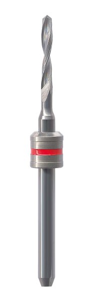 CAD/CAM 1-Schneider rot, Schaft-Ø 3 mm, Figur Zylinder, Kopflänge: 16 mm, ISO 020