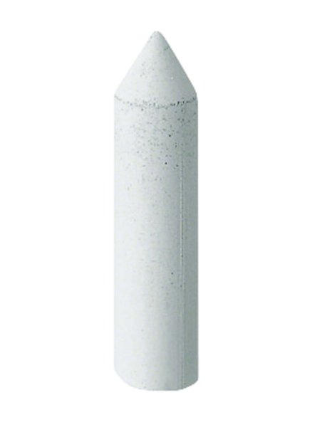 EVE UNIVERSAL 10 Stück unmontiert, weiß grob, Figur Torpedo, 6 x 24 mm
