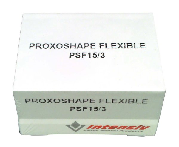 PROXOSHAPE Flexible 3 Stück 0,1 mm, gelb extra fein, 8,5 mm, 15 µm