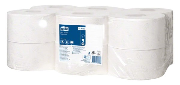 TORK® Mini Jumbo Toilettenpapier 12 Stück
