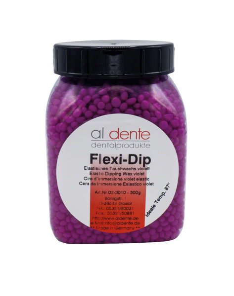 Flexi Dip Tauchwachs 300 g lila