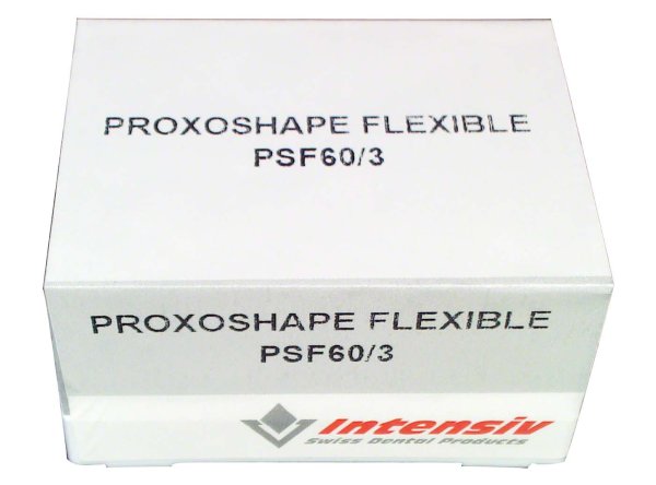 PROXOSHAPE Flexible 3 Stück 0,1 mm, braun mittel, 8,5 mm, 60 µm