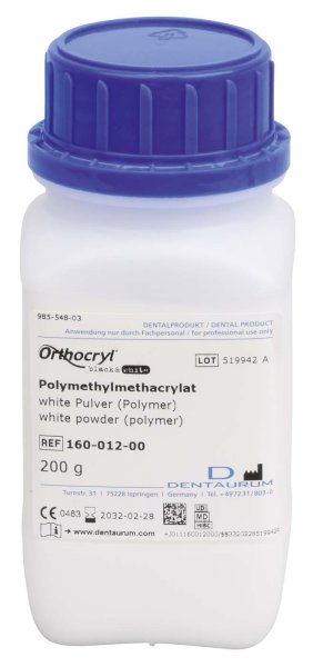 Orthocryl® Pulver 200 g weiß