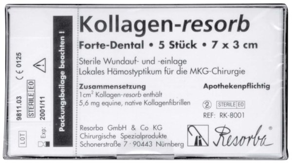 Kollagen-resorb 5 Cone Genta