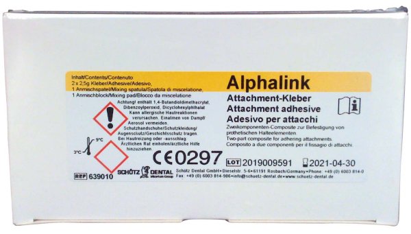Alphalink Attachment-Kleber 2 x 2,5 g (A+B)
