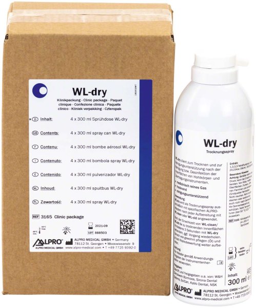 WL-dry **Karton** 4 x 300 ml Flasche