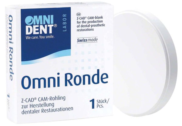 Omni Z-CAD smile Ronden Ø 98,5 mm, H 16 mm, weiß